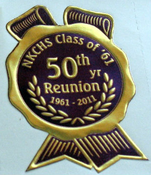 Reunion, Anniversary, Gold hot stamp, emboss