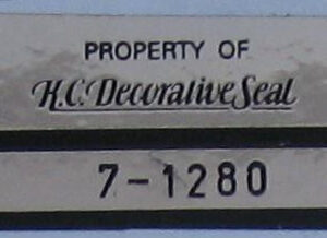 Silver, Mylar, Property Label