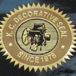 starburst stickers, corporate seals, seals, labels, K.C. Decorative Seal, anniversary seals, custom tags, award seals