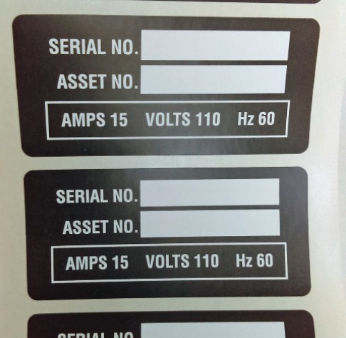 serialization, numbering, label